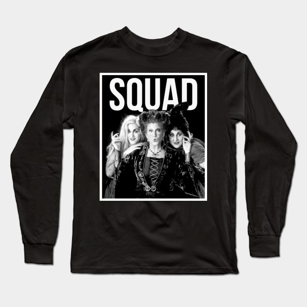 halloween it's just a bunch of hocus pocus squad Long Sleeve T-Shirt by Gpumkins Art